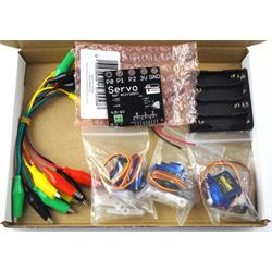 MonkMakes Servo Kit till BBC micro:bit, med 3 servon